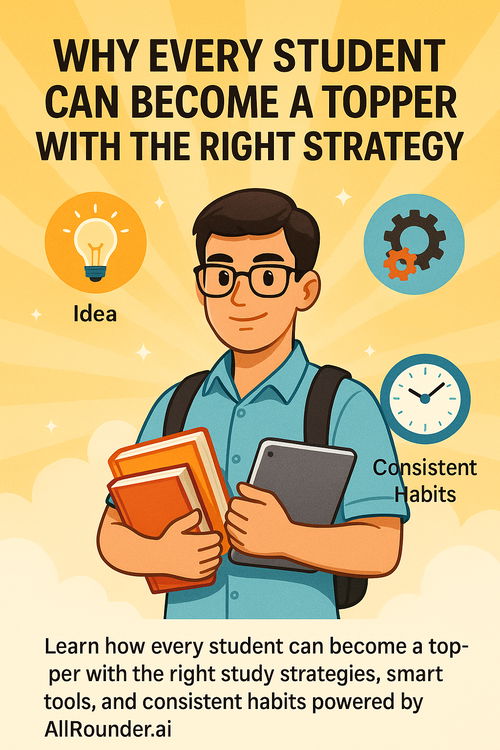 Why Every Student Can Become a Topper with the Right Strategy